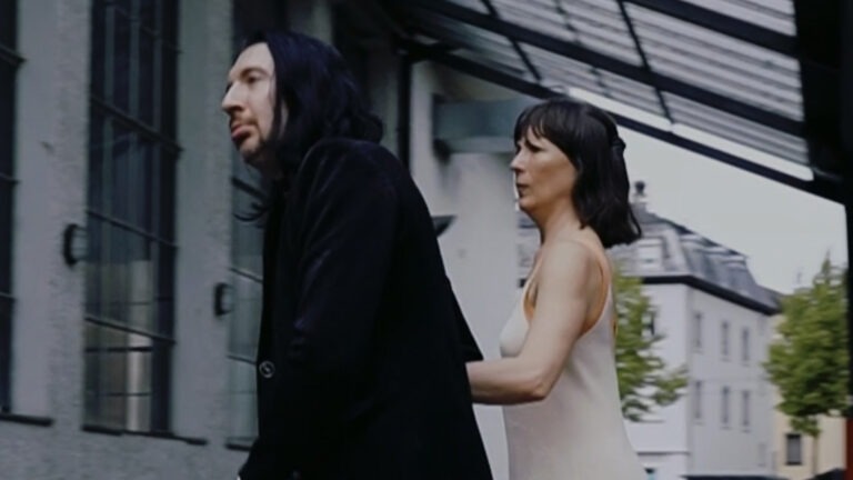 Belinda, Marc Luethi running away naked from the frightening human civilisation.