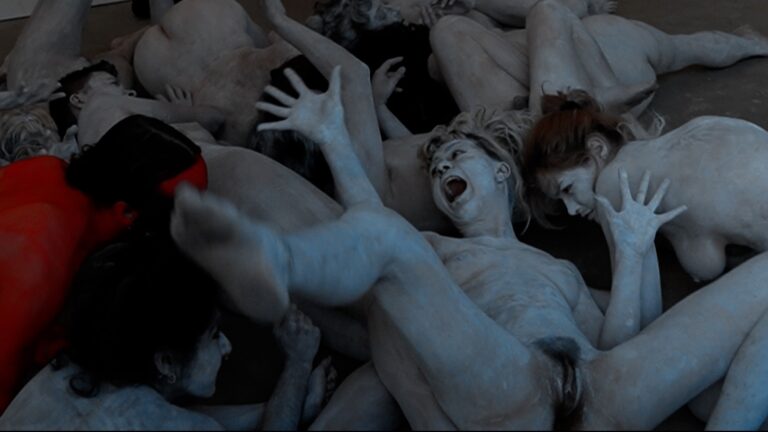 Death of ego Philemon Mukarno performance art naked ritual