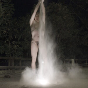 Raining stars: Philemon Mukarno naked at the park