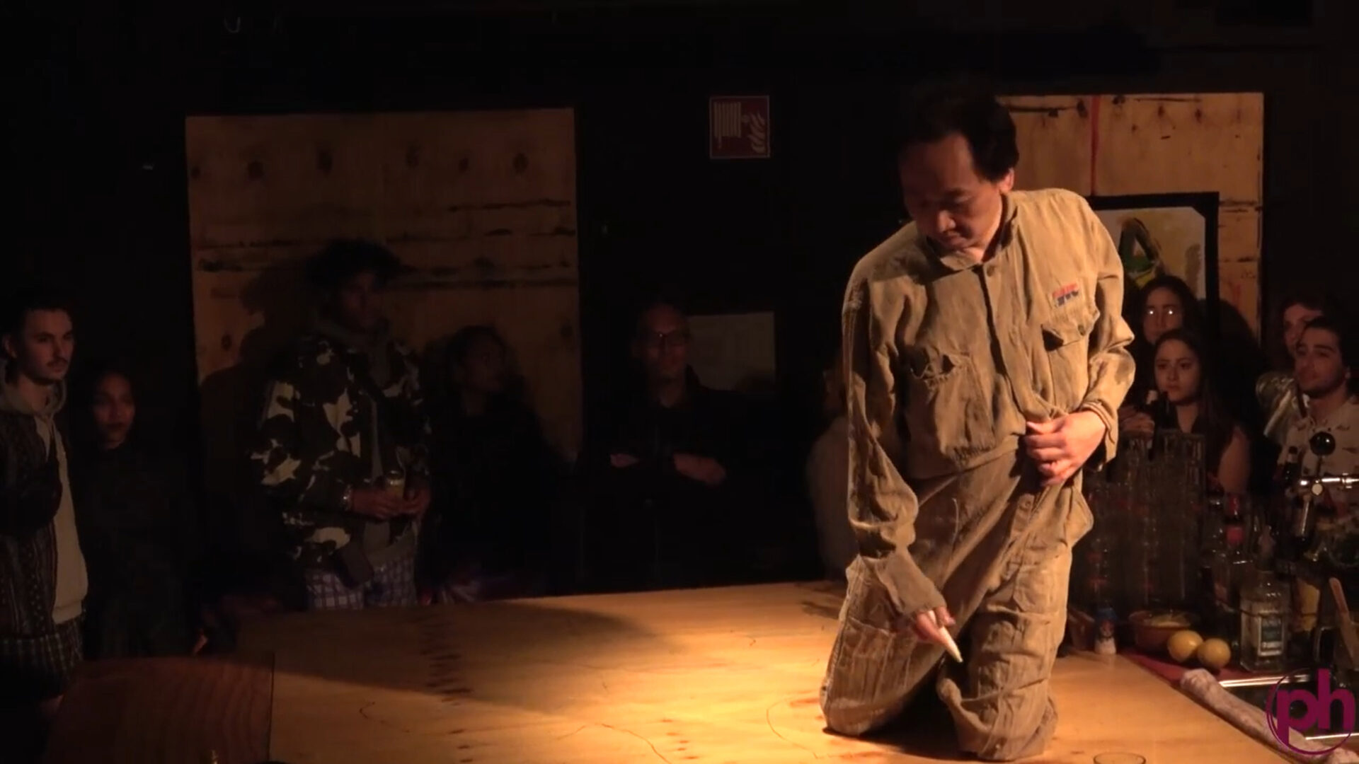 Philemon Mukarno – Incarnation – closing image of the ritual performance